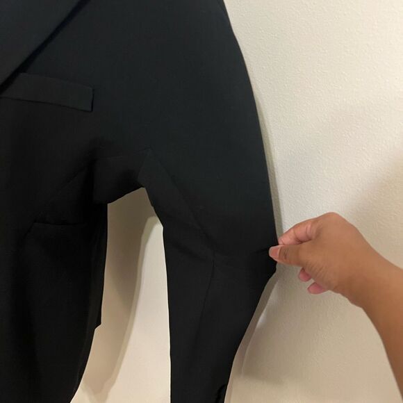 Zara Full Sleeve Tuxedo Dress Size XL NWOT - Picture 5 of 10